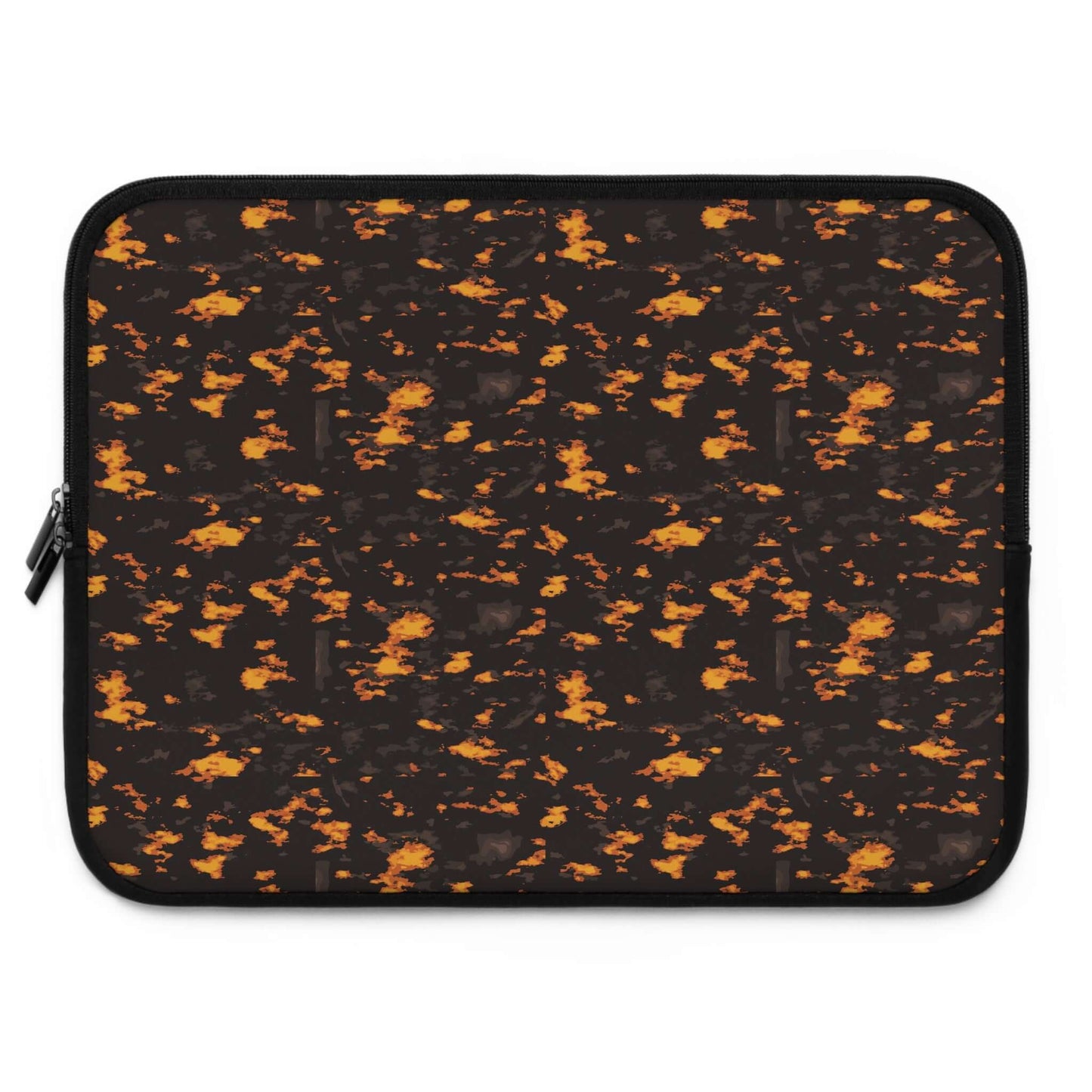 Molten Lava Laptop SleeveTake on any adventure with the Molten Lava Laptop Sleeve! Protect your laptop with its durable design while standing out with its bold style. Perfect for risk-takers who want to add some fiery excitement to their everyday routine.