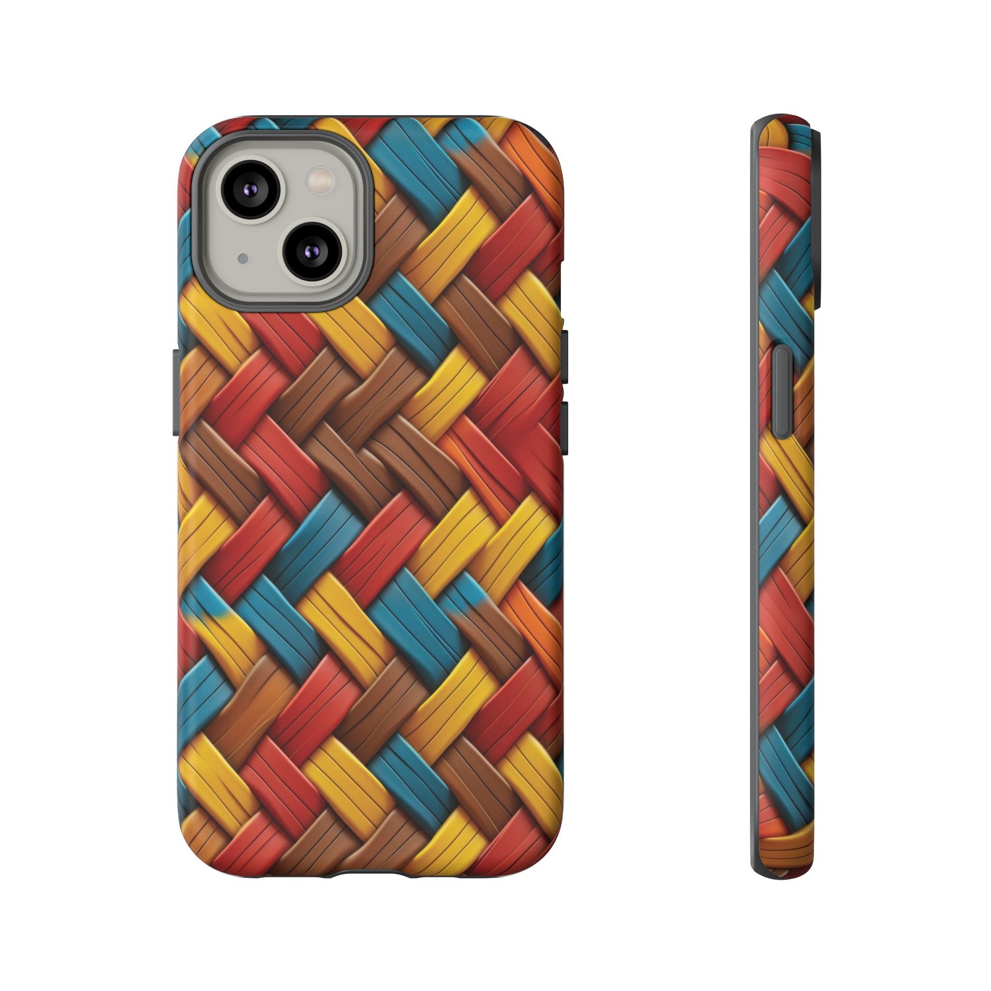 Vibrant Woven Phone Case  