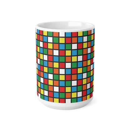 Rubix Cube MugGet your caffeine fix in style with our Rubix Cube Mug! Perfect for puzzle enthusiasts and coffee lovers, this mug is sure to bring some playful fun to your daily routine. With its colourful design and unique shape, it's a must-have for any