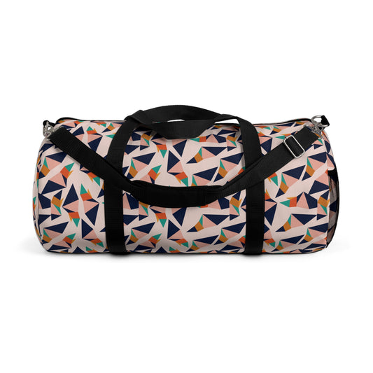 Abstract Shapes Duffel BagExpertly designed and built with high-quality materials, this duffel bag is perfect for carrying all your essentials. With spacious compartments and a durable exterior, it offers convenience, functionality and style. Ideal for tr