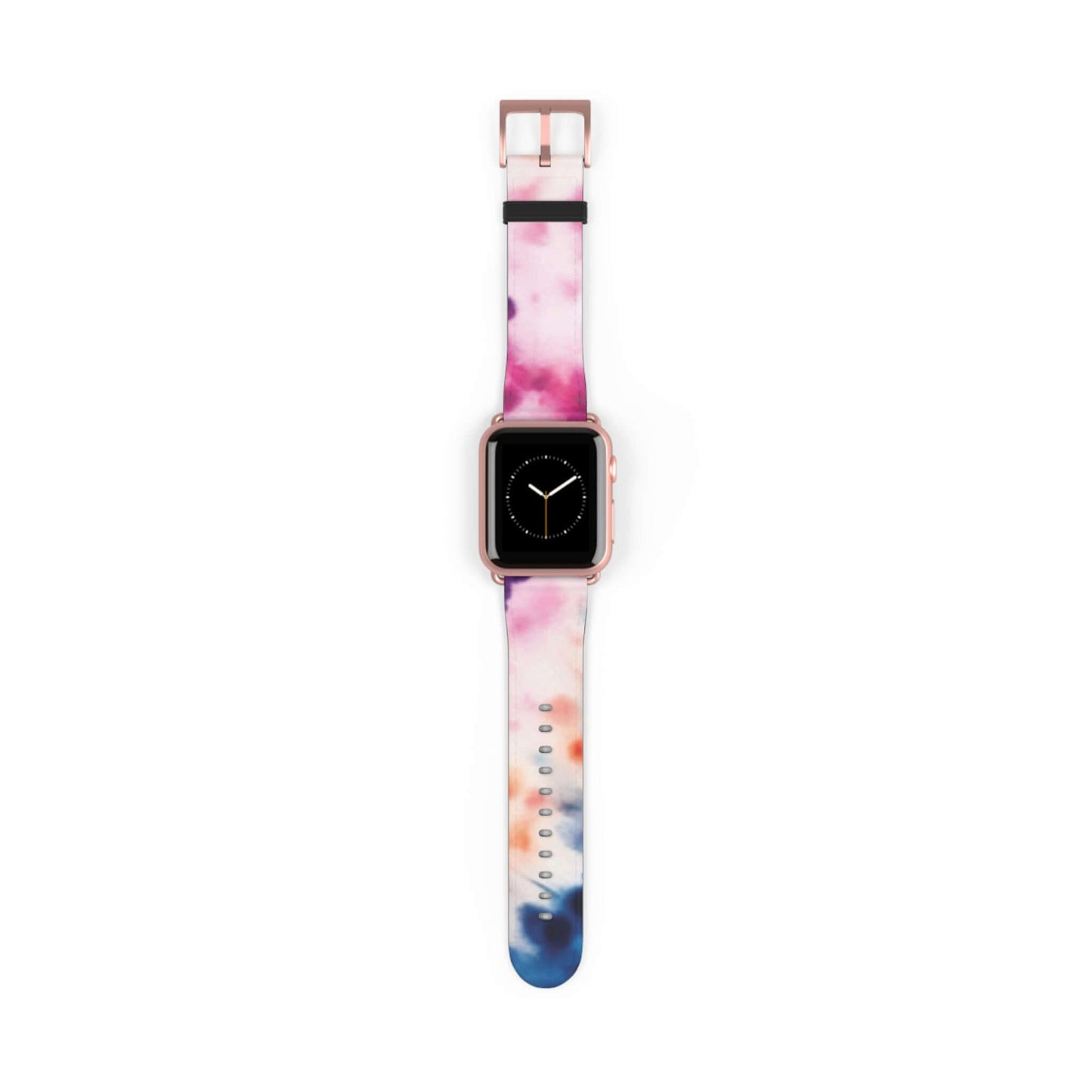 Multicolour Dye Apple Watch BandThis Multicolour Dye Apple Watch Band is designed to add a touch of vibrant color to your Apple Watch. Made with high-quality, fade-resistant materials, it is both stylish and durable. Perfect for any occasion, this band is