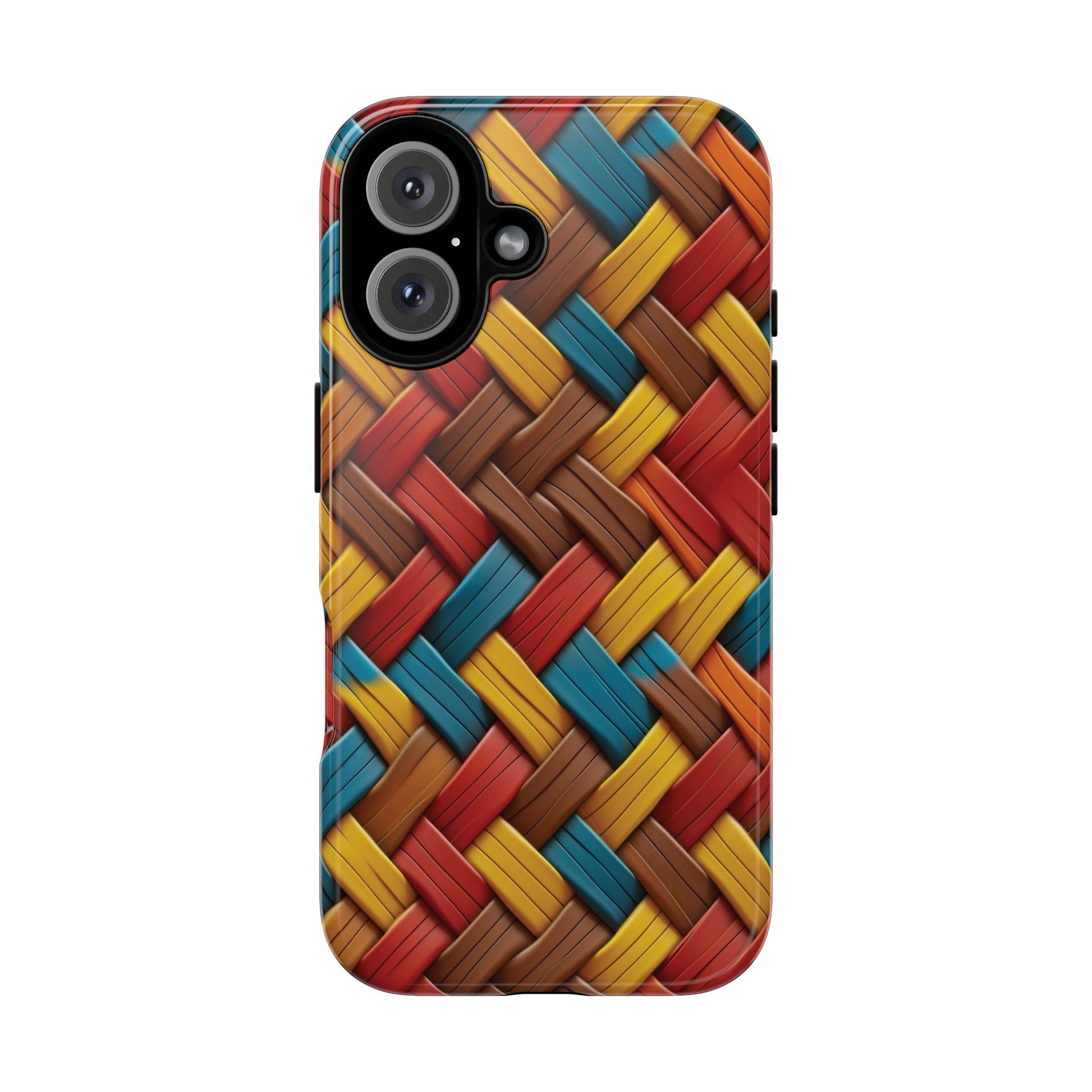 Vibrant Woven Phone Case  
