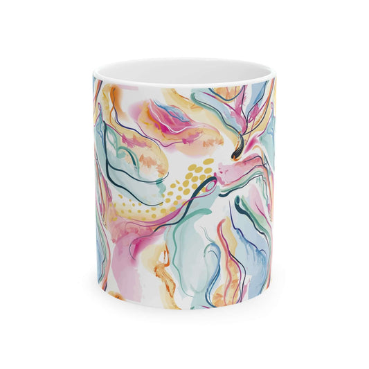 Wavey Lines MugIntroducing the Wavey Lines Mug - a work of art in your hands. With its elegant and exclusive design, every sip will transport you to the world of luxury. Made from premium materials, this mug is not just a functional piece, but a statement