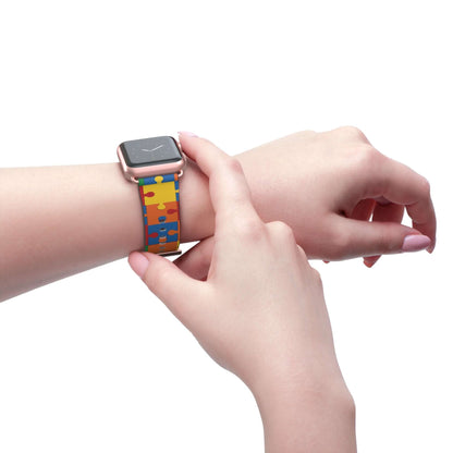 £41.87Jigsaw Puzzle Apple Watch BandTransform your Apple Watch into a playful accessory with our Jigsaw Puzzle band! Easy to install and remove, this band adds a unique twist to your style while providing a secure fit. Perfect for puzzle lovers who don't