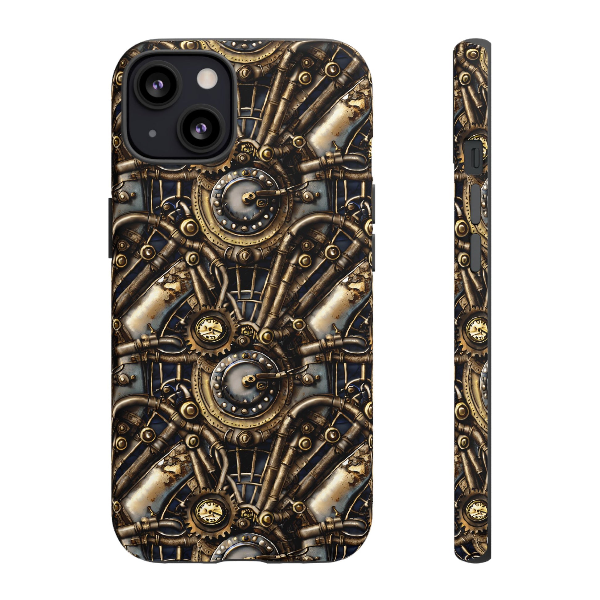 Moving Gears & Clocks Phone Case  