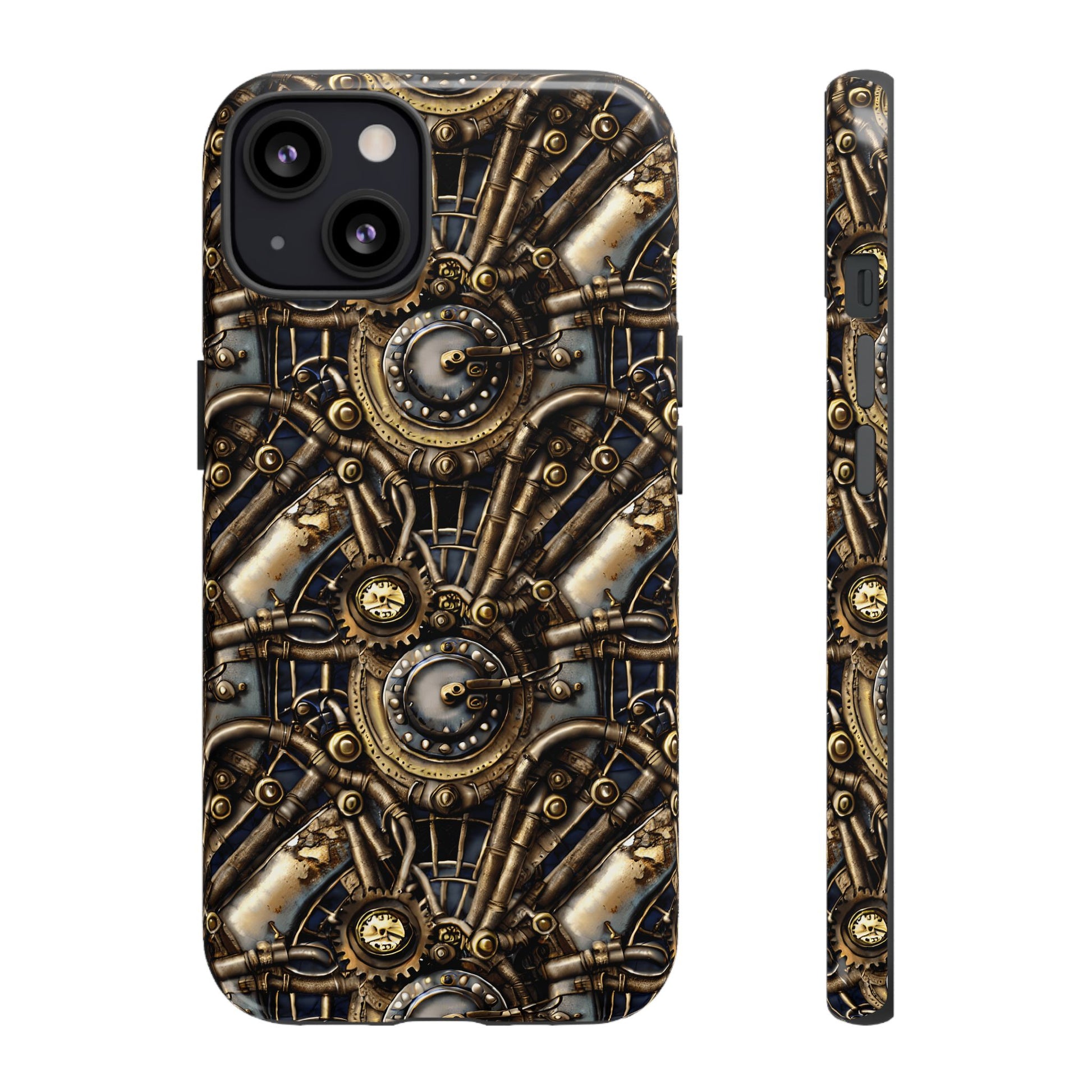 Moving Gears & Clocks Phone Case  