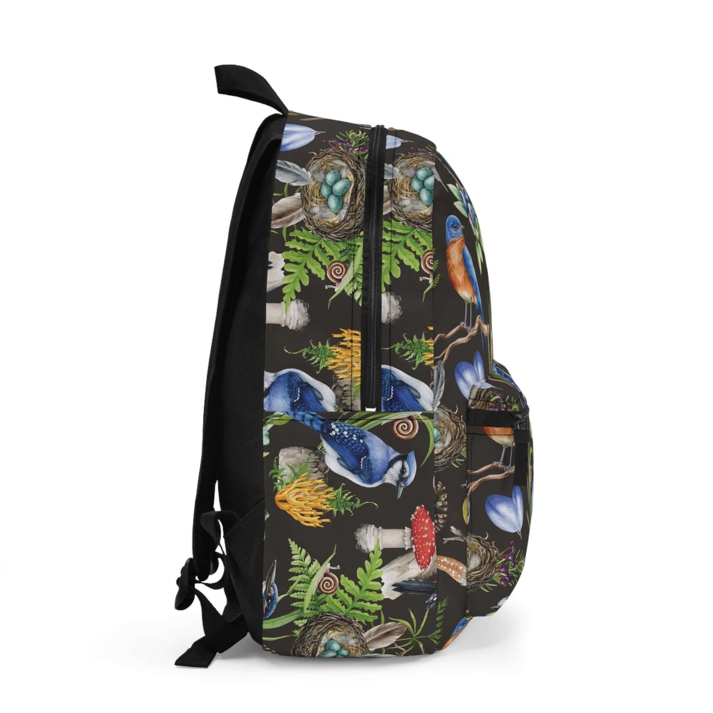 Blue Tit Bird BackpackIntroducing our Blue Tit Bird Backpack, a stylish and practical accessory for the fashion-forward nature lover. With its vibrant blue colour and intricate bird design, this backpack is sure to turn heads. Stay organized and on-trend