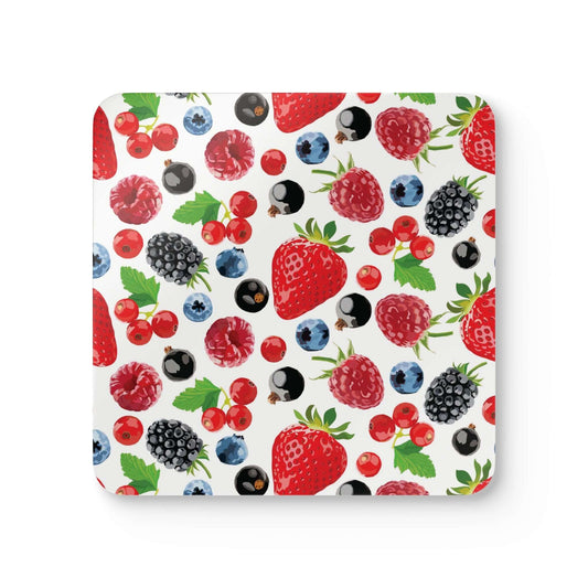 Fruit Berries Coaster SetAdd a touch of freshness to your home decor with our Fruit Berries Coaster Set. These beautifully designed coasters are perfect for protecting your tables from spills, while also adding a fruity touch to your space. Enjoy the bene