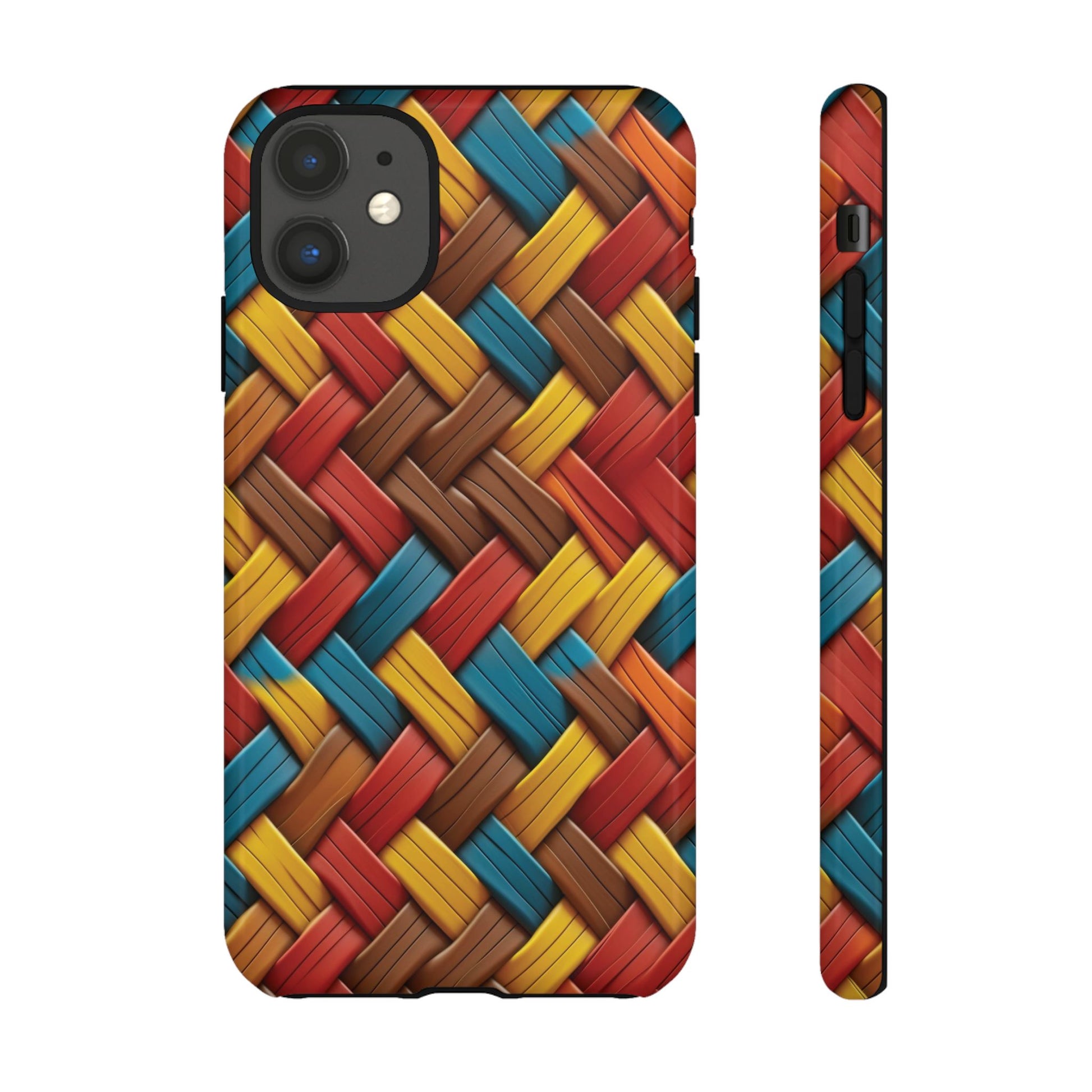Vibrant Woven Phone Case  
