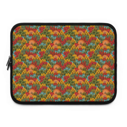 Autumn Forest Laptop SleeveThe Autumn Forest Laptop Sleeve combines style and functionality for the perfect laptop accessory. Its durable material and padded interior provide protection against scratches and bumps, while its beautiful autumn forest design