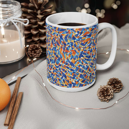 Stained Glass MugIntroducing our sophisticated Stained Glass Mug, crafted with intricate glass detailing and a luxurious finish. Sip your favorite beverage in style and elevate your daily routine with this elegant and tasteful addition to your collection.