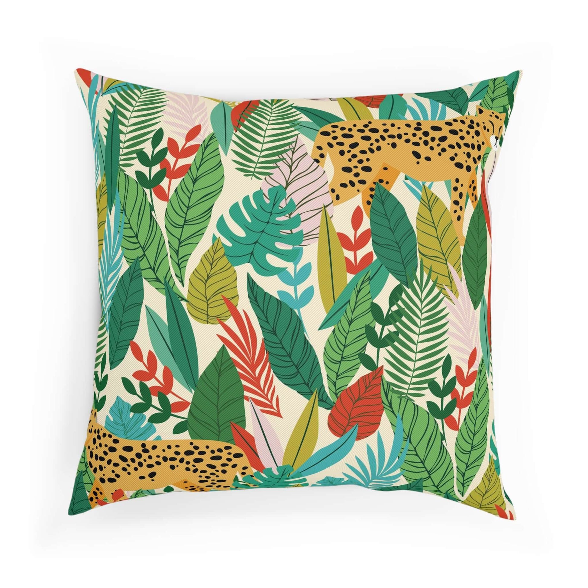 Colourful Leaves CushionIntroducing our latest addition to our luxurious home decor collection: the Colourful Leaves Cushion. Its delicate decri design showcases stunning, vibrant hues that will elevate any room. Embrace elegance and sophistication with t