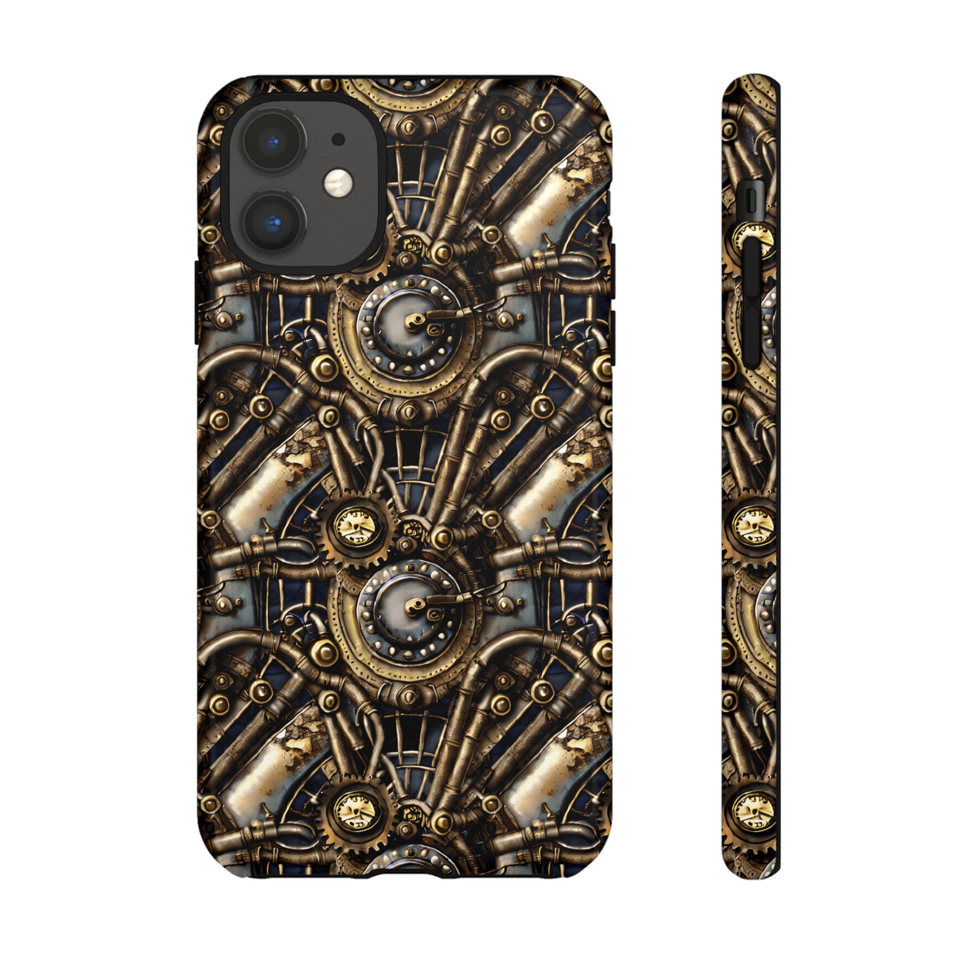 Moving Gears & Clocks Phone Case  
