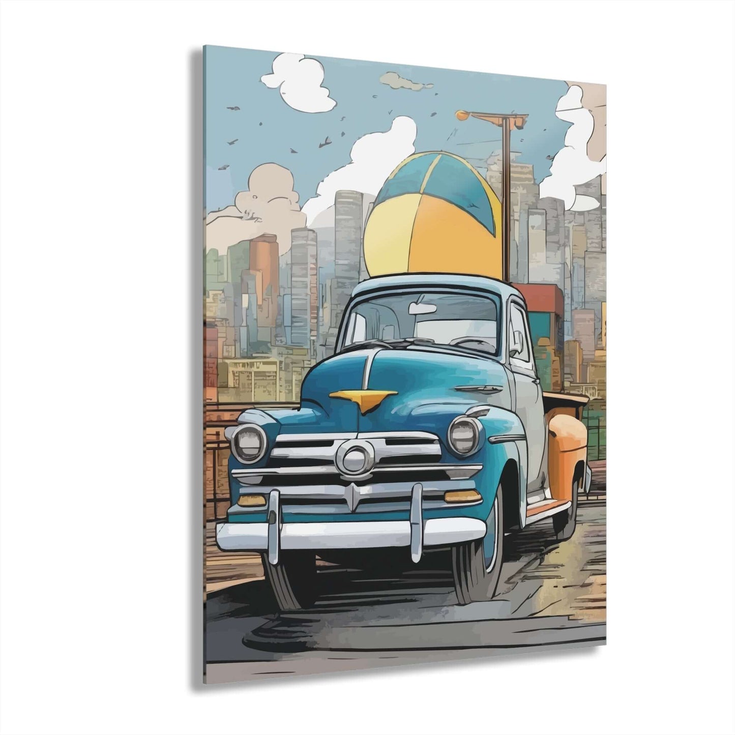 Vintage Car Acrylic Print.