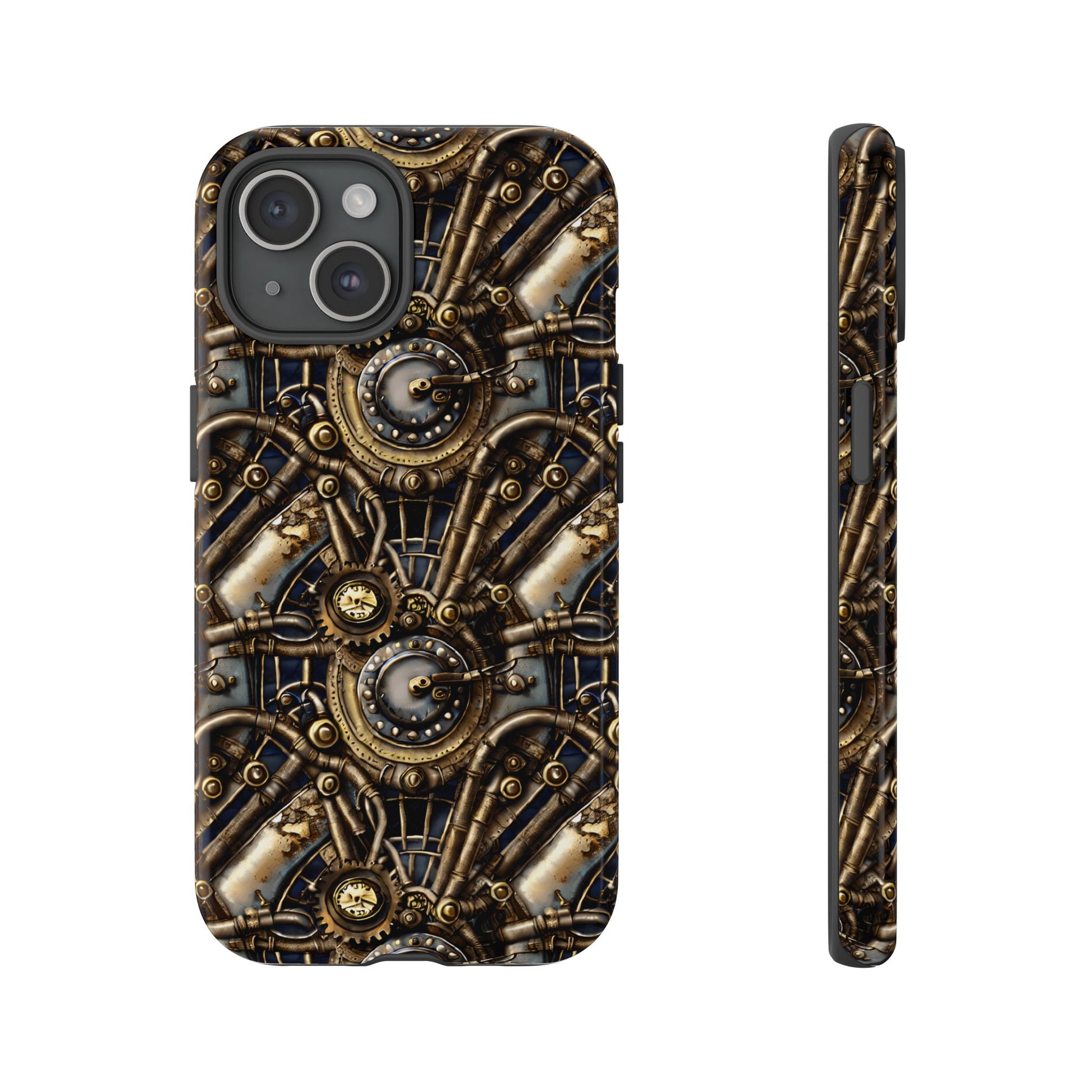 Moving Gears & Clocks Phone Case  
