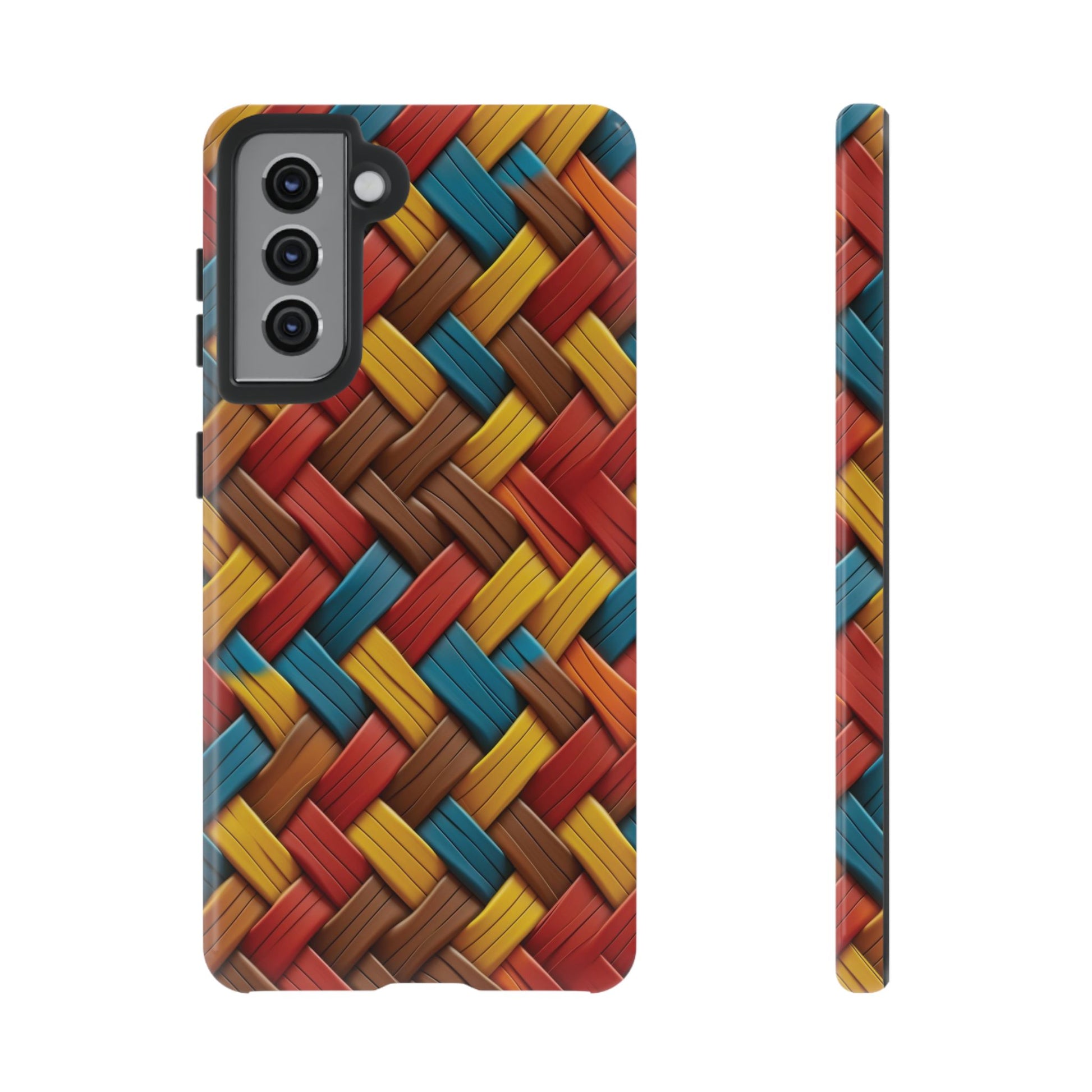 Vibrant Woven Phone Case  