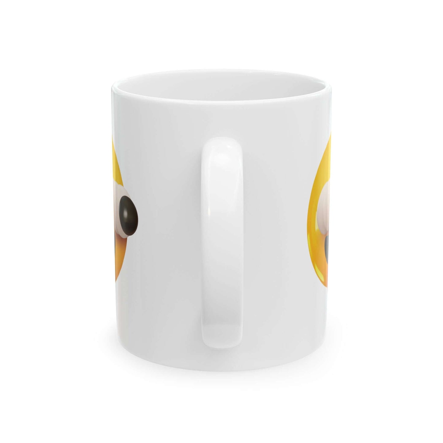 Eyes Popping Out MugGet ready for a cup of coffee that will make your eyes pop out (not literally)! The Eyes Popping Out Mug is a quirky and playful addition to your morning routine. With its unique design, it's sure to bring a smile to your face, making