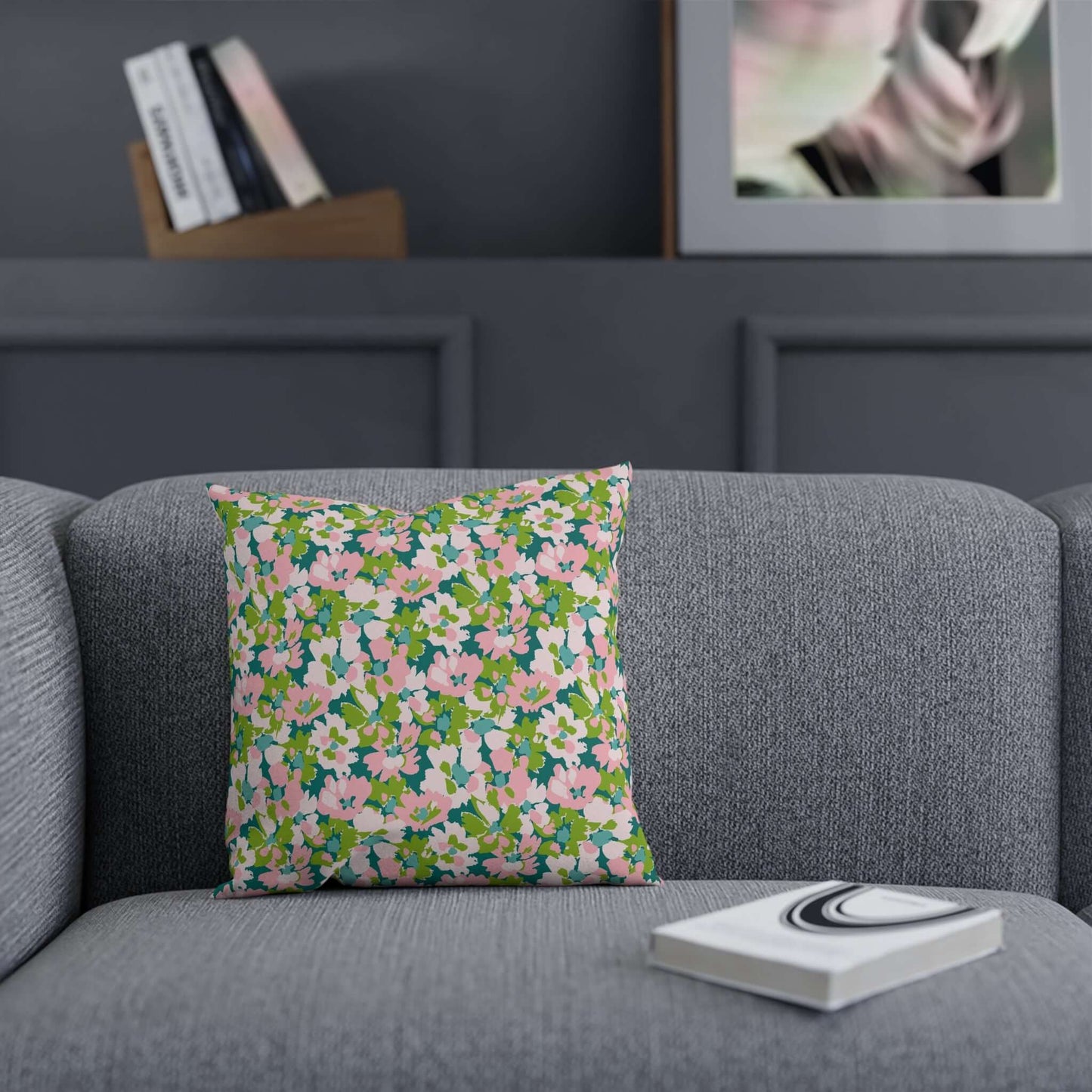 Floral Cushion.