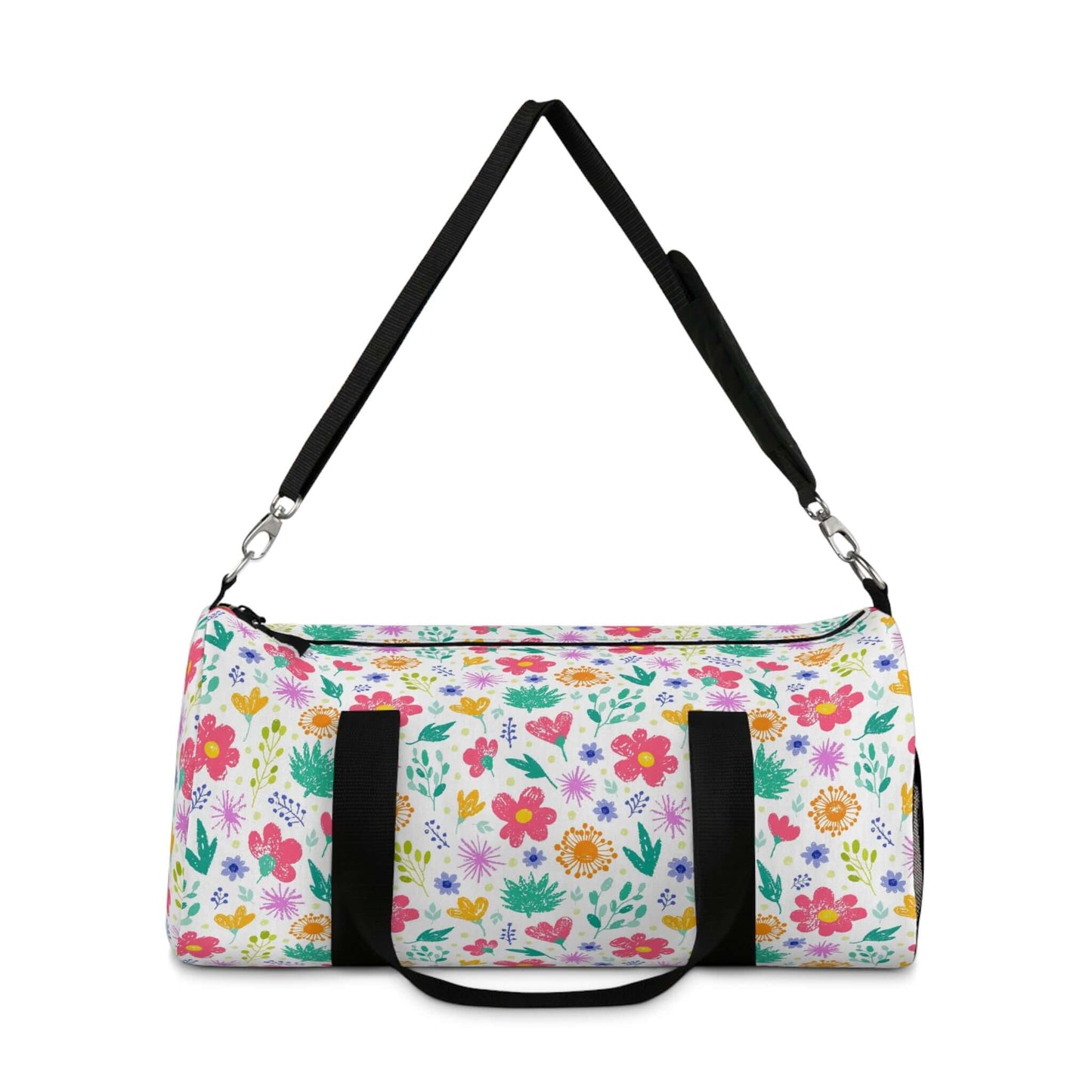 £73.00Flower Style Duffel BagThe Flower Style Duffel Bag combines functionality and style, making it the perfect accessory for any traveler. With its spacious interior and durable construction, this bag can hold all your essentials while keeping them safe