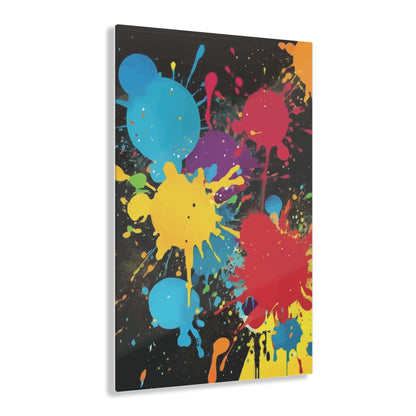 Splatter Paint Acrylic PrintThis high-quality Splatter Paint Acrylic Print adds a touch of artistic flair to any room. Made with durable materials, its vibrant colors and unique design are sure to enhance your home decor. Transform your space with this on