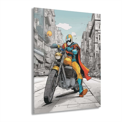 Comic Acrylic Print.