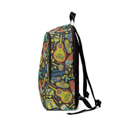 Mexican Texture BackpackTake on your next adventure with the Mexican Texture Backpack! This playful backpack will keep your belongings organized with its spacious interior and multiple pockets. The unique Mexican texture adds a touch of character and styl