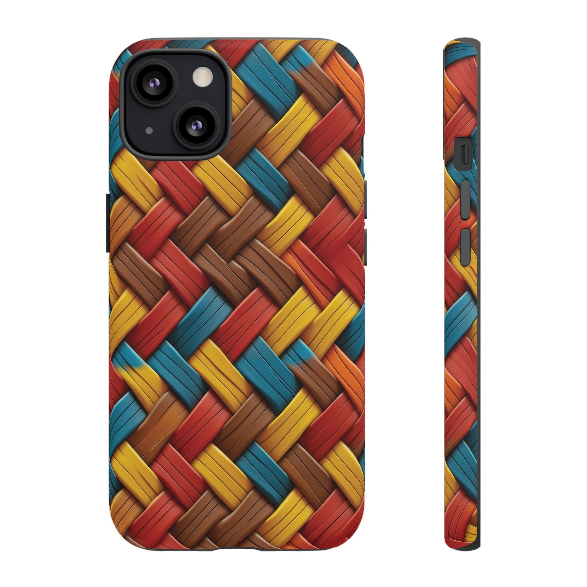 Vibrant Woven Phone Case  