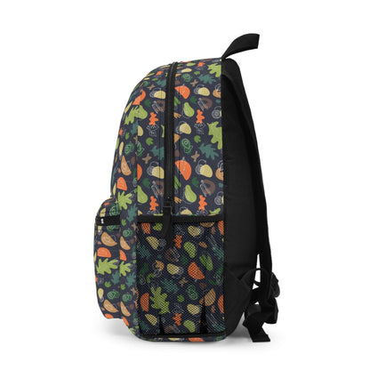 Coloured Shapes BackpackThis Coloured Shapes Backpack is both stylish and functional, featuring a durable design that can withstand everyday use. The unique and fun shapes provide a pop of colour and personality, while the spacious compartments and padded