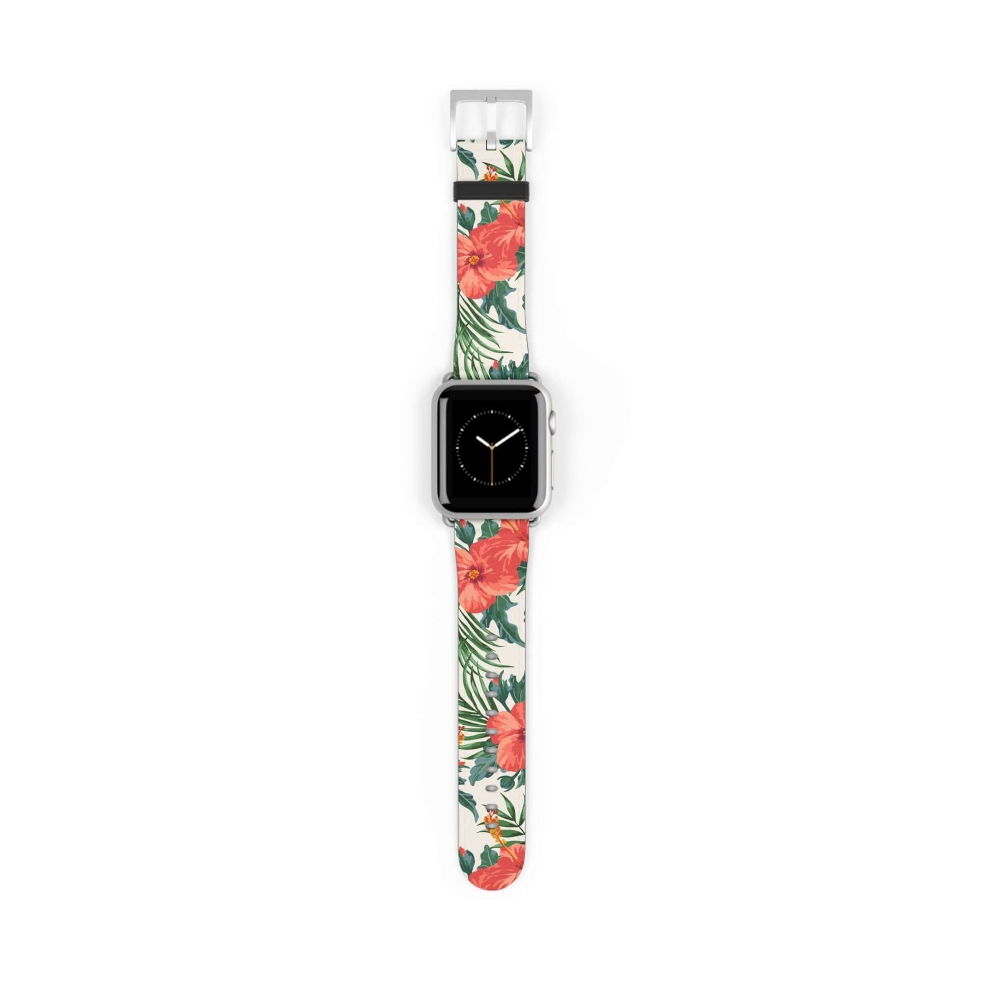 Tropical Floral apple  Watch Band - Nexware Designs 