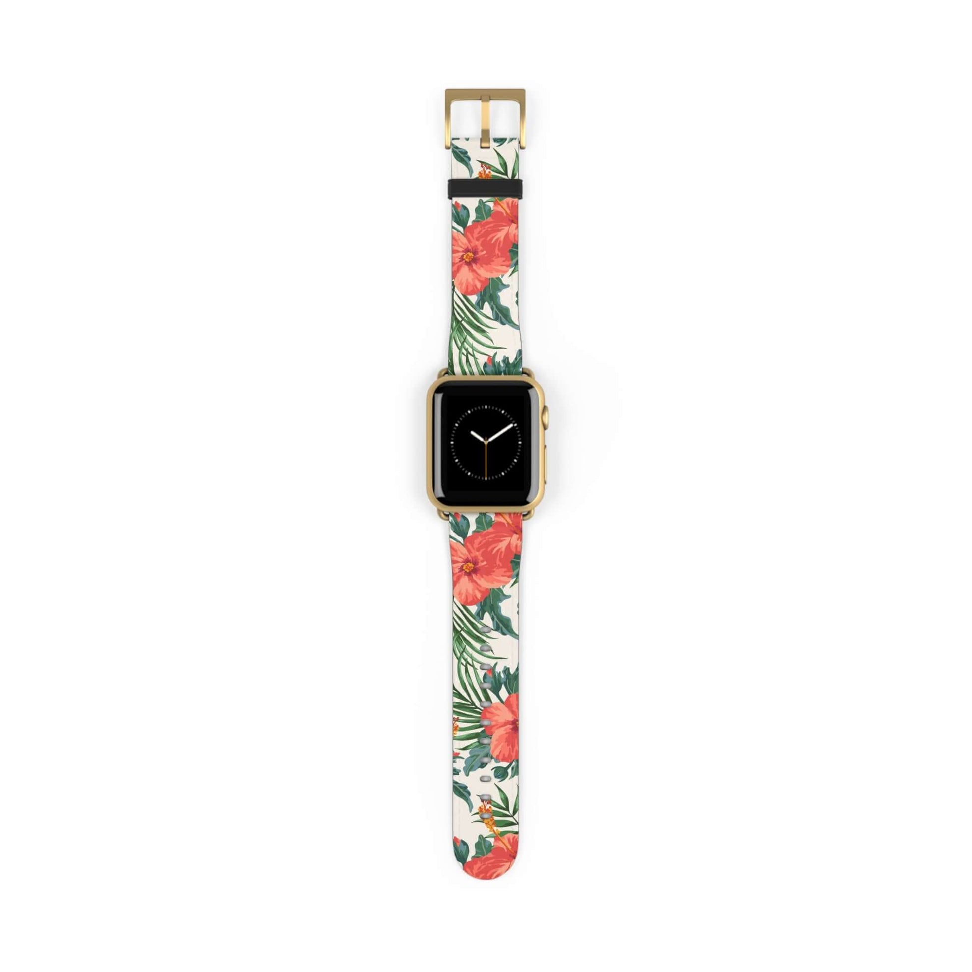 Tropical Floral apple  Watch Band - Nexware Designs 