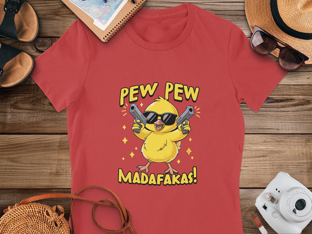 Women`s Pew Pew Madafakas  Tee –  