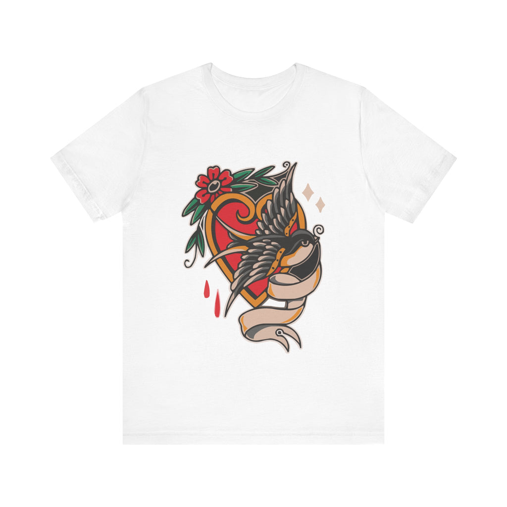 Women`s Tattoo Heart Tee - Nexware Designs 