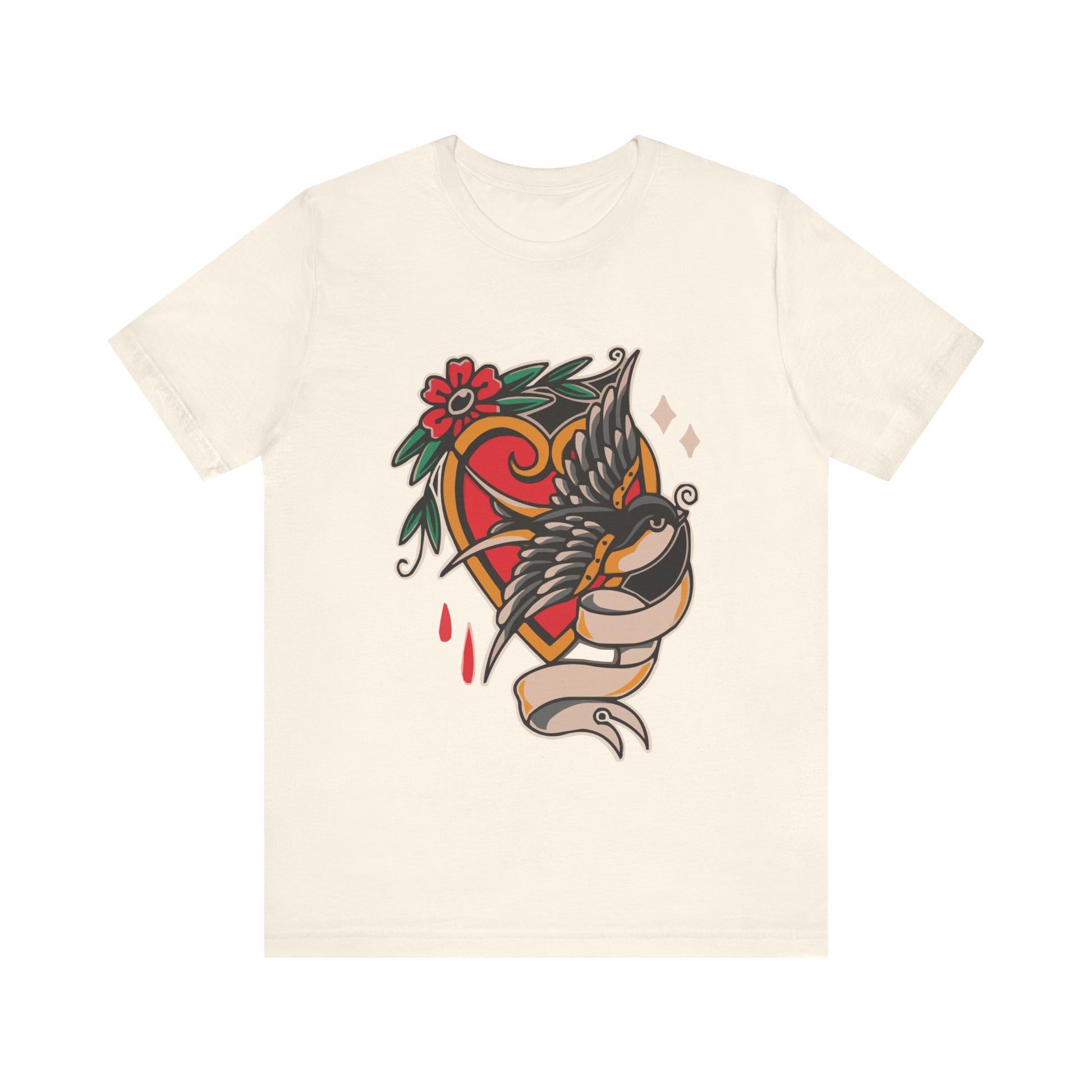 Women`s Tattoo Heart Tee - Nexware Designs 