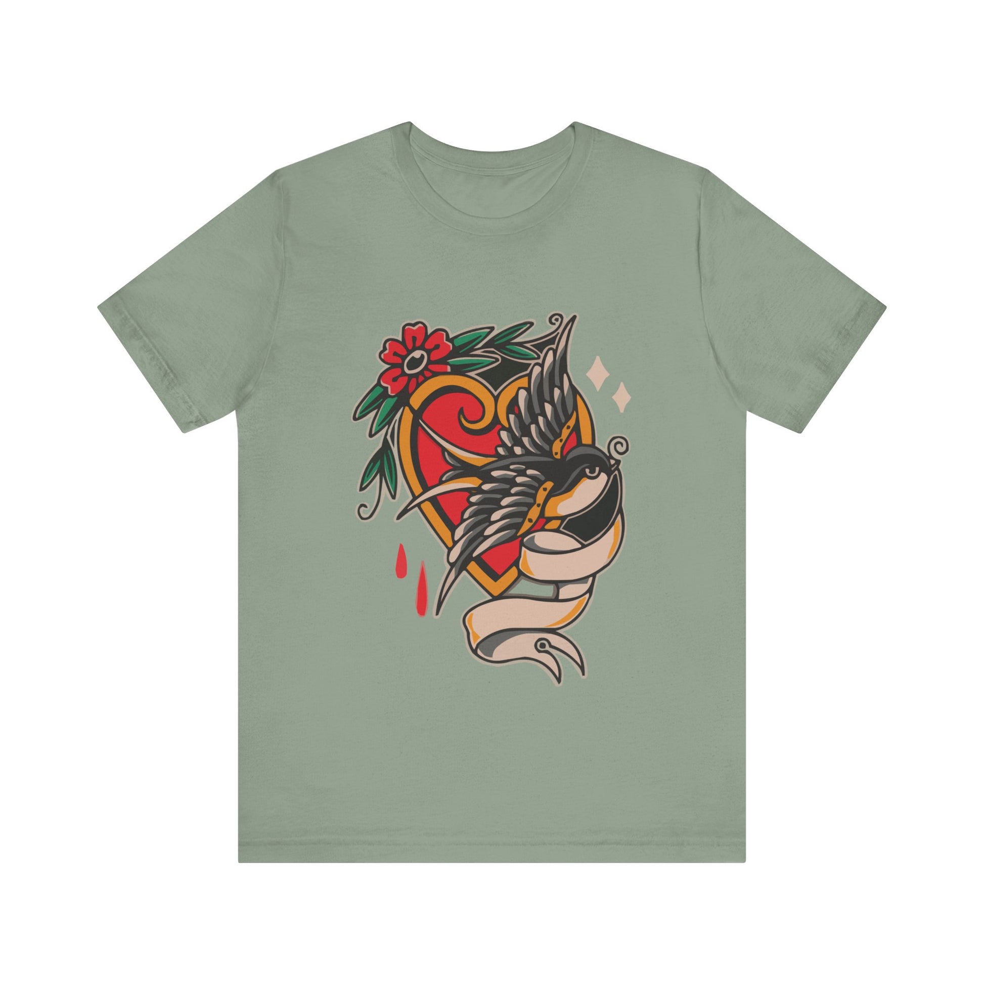 Women`s Tattoo Heart Tee - Nexware Designs 