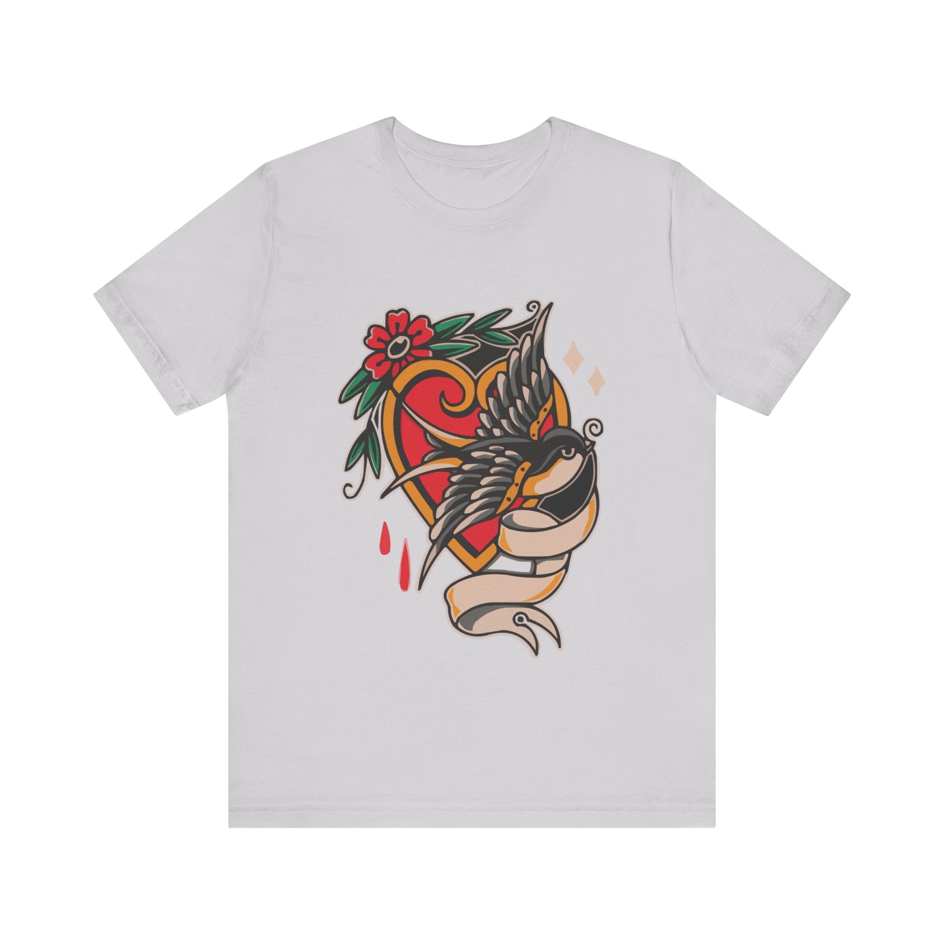 Women`s Tattoo Heart Tee - Nexware Designs 